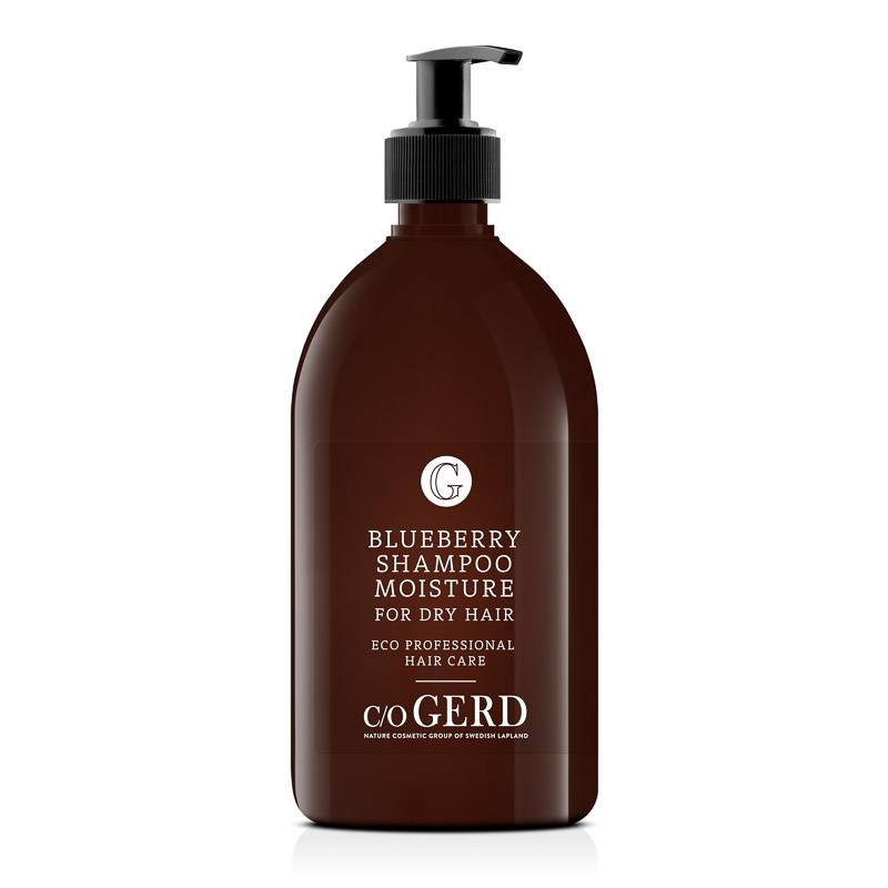 BLUEBERRY SHAMPOO 500 ML i gruppen Hrvrd / Shampoo hos  Nature Cosmetic Group Of Swedish Lapland AB (110-0500)