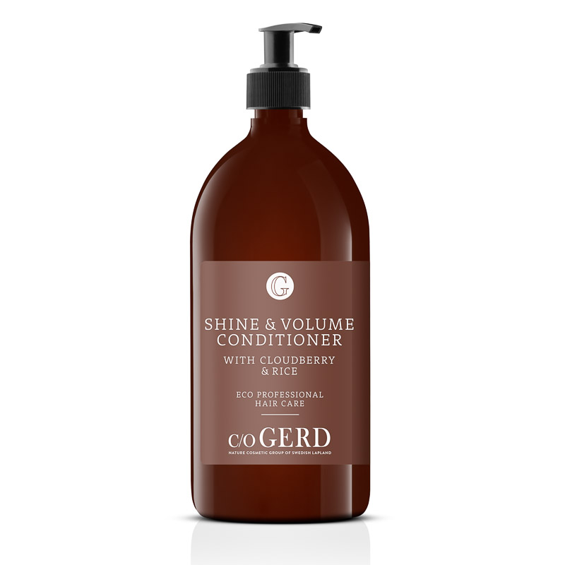 Shine & Volume Conditioner 1000 ml  i gruppen Hrvrd / Conditioner & Leave in hos  Nature Cosmetic Group Of Swedish Lapland AB (114-1000)