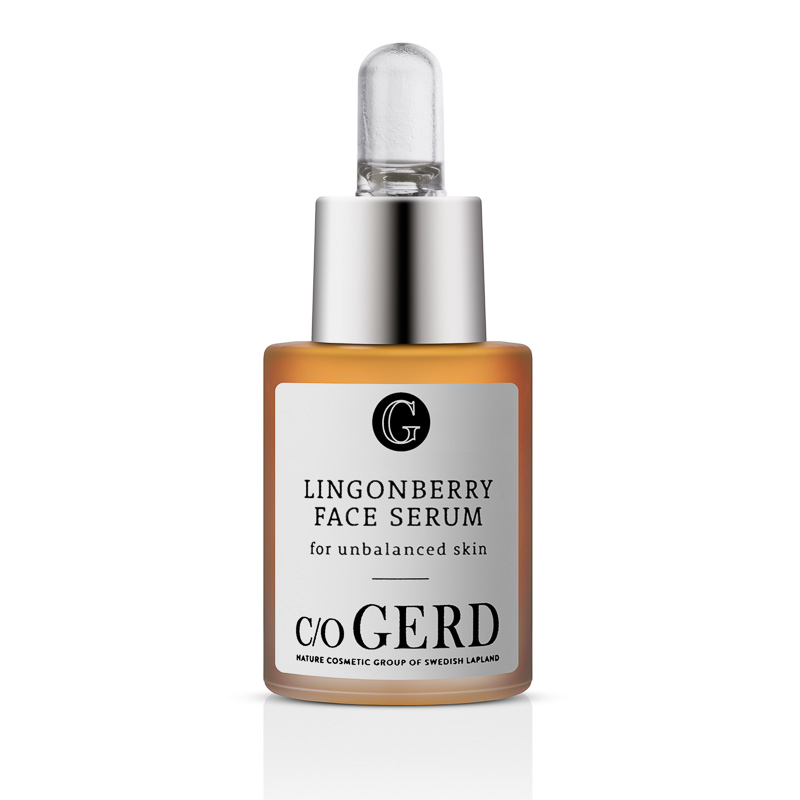 Lingonberry Face Serum 15 ml i gruppen Hudvrd / Serum hos  Nature Cosmetic Group Of Swedish Lapland AB (205-0015)