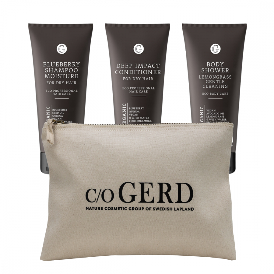 Badkit + necessr  i gruppen Kampanjer/Nyheter hos Nature Cosmetic Group Of Swedish Lapland AB (2507B2C)