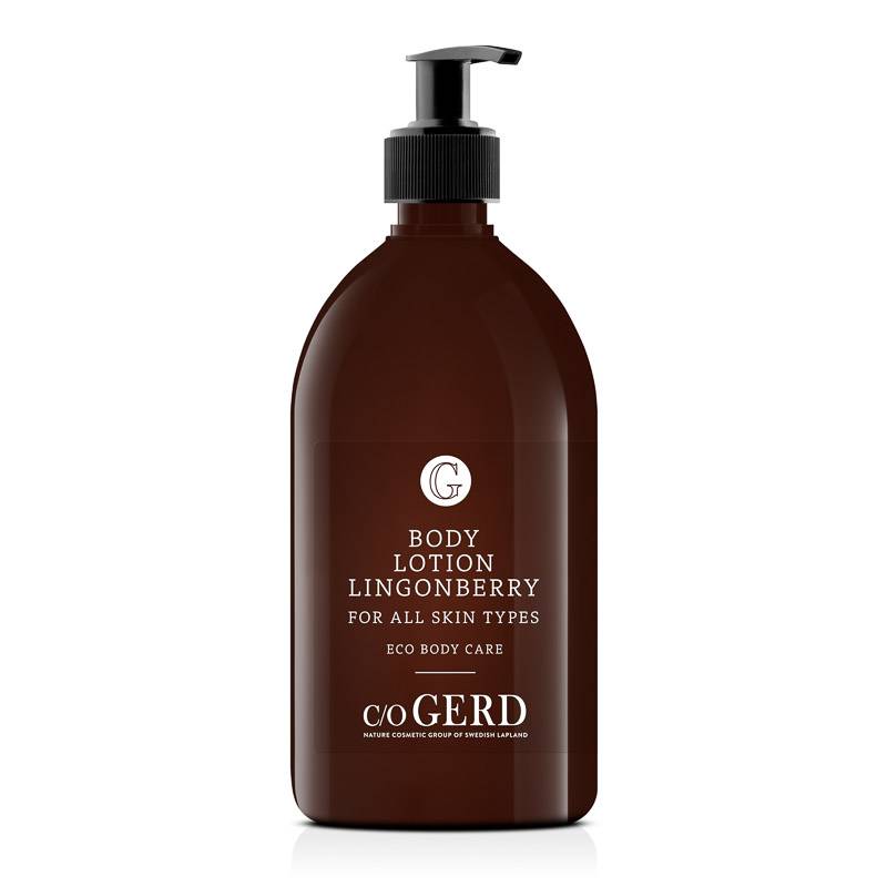 Body Lotion Lingonberry 500 ML i gruppen Kroppsvård / Body Lotion & Body Oil hos  Nature Cosmetic Group Of Swedish Lapland AB (302-0500)
