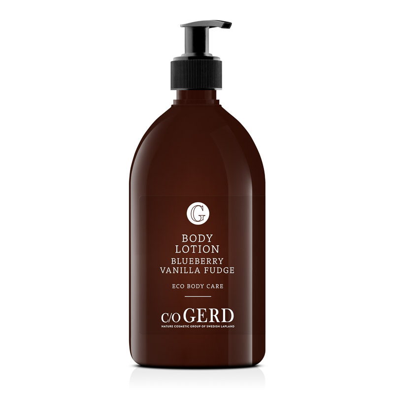 BODY LOTION Blueberry Vanilla Fudge 500 ML i gruppen Kroppsvrd / Body Lotion & Body Oil hos  Nature Cosmetic Group Of Swedish Lapland AB (320-0500)