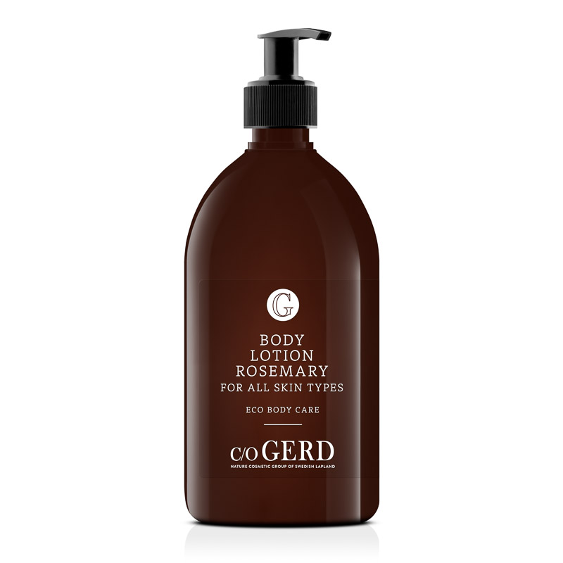 BODY LOTION ROSEMARY 500 ML i gruppen Kroppsvård / Body Lotion & Body Oil hos  Nature Cosmetic Group Of Swedish Lapland AB (321-0500)