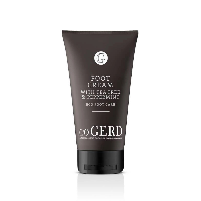 FOOT CREAM TEA TREE & PEPPERMINT i gruppen Hnder & ftter / Underbart fr ftterna hos  Nature Cosmetic Group Of Swedish Lapland AB (505)