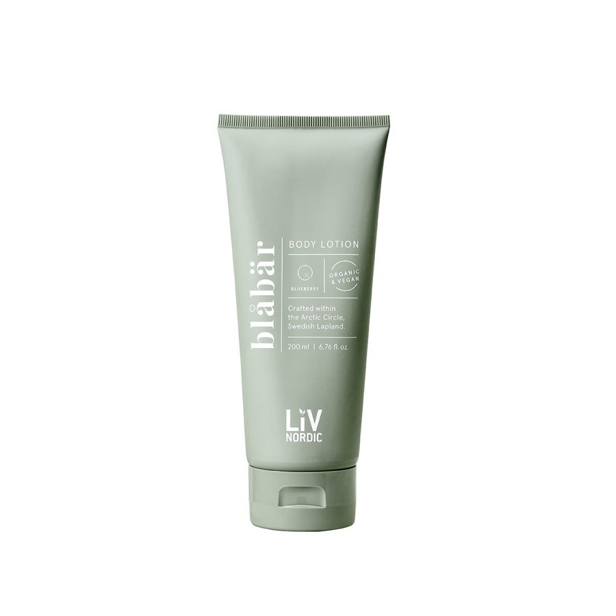 BLÅBÄR Body Lotion i gruppen LivNordic hos Nature Cosmetic Group Of Swedish Lapland AB (720)