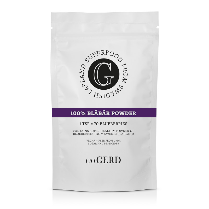 100% Blåbär Powder 100g